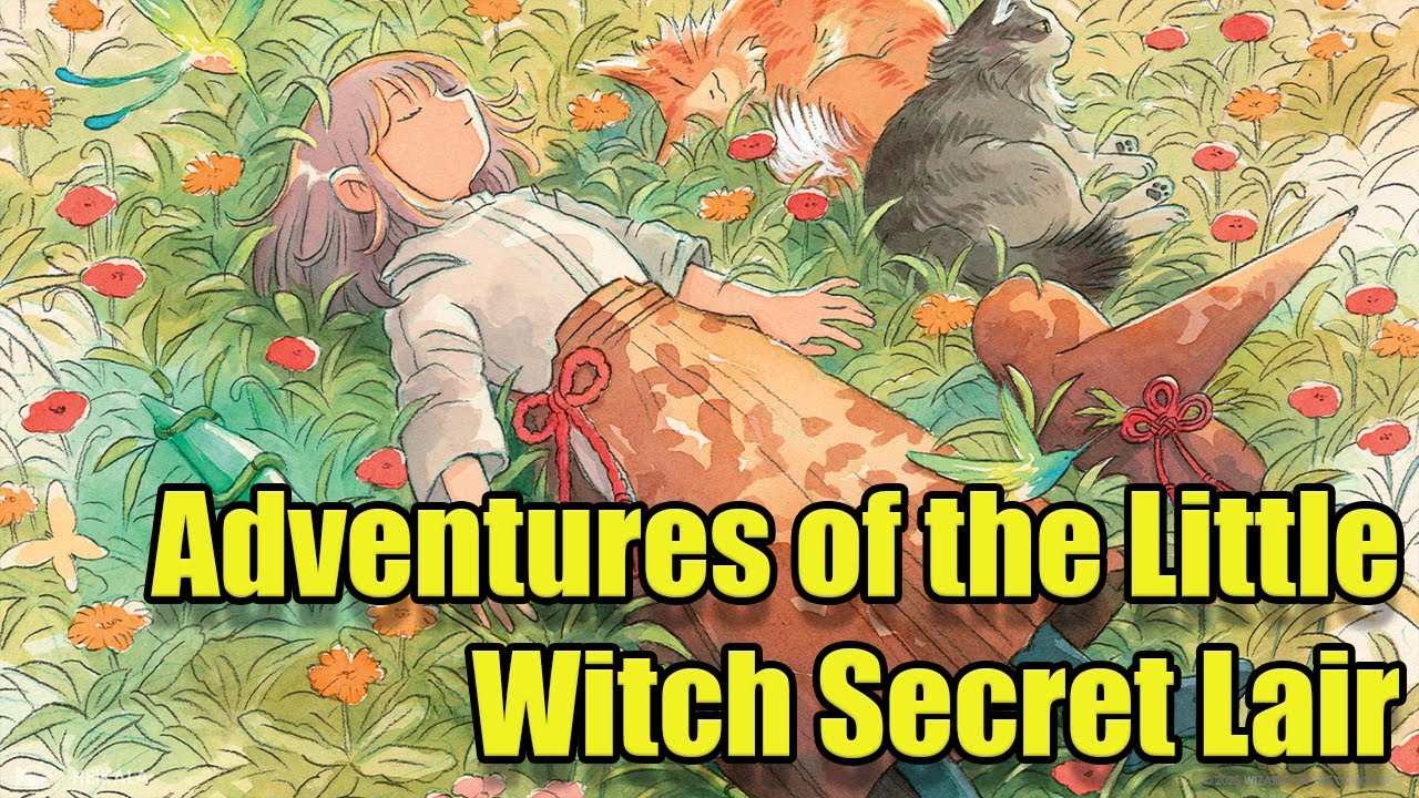 Opening up the Adventures of the Little Witch Secret Lair - YouTube