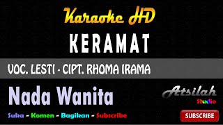 KERAMAT LESTY KARAOKE DANGDUT - NADA WANITA │Atsilah Studio