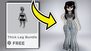 ROBLOX ADDED A THICK LEG BUNDLE..