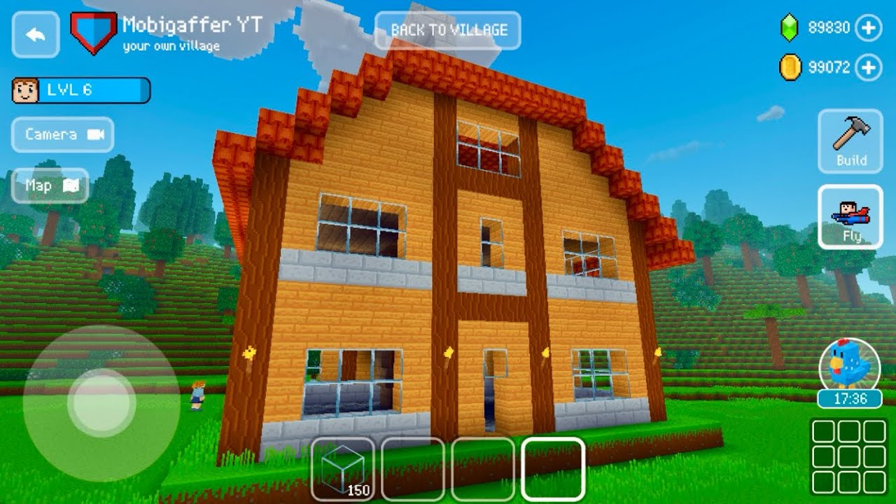 Block Craft 3D: Crafting Game #3998 | Simple House 🏠 - YouTube