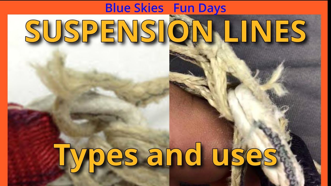 EP 46 Suspension Line types - YouTube