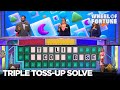 John Solves All 3 Triple Toss Up Puzzles Wheel Of Fortune