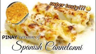 Spanish Cannelloni Canalones
