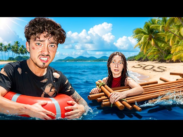 СПАСАЮ ВЫЖИВШУЮ ДЕВУШКУ НА ОДНОМ ПЛОТУ В ОКЕАНЕ МАЙНКРАФТ!