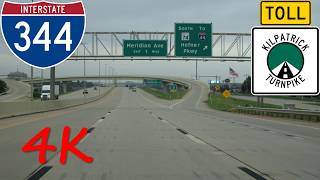 ⁴ᴷ Kilpatrick Turnpike (Interstate 344) south/westbound/outer loop [4K VIDEO]
