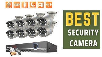 Best Security Camera | Techage 8CH 4MP POE Security Surveillance Camera Review