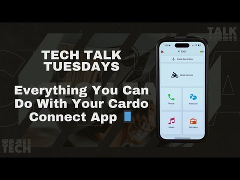 Everything You Can Do With Your Cardo Connect App