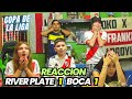 RIVER PLATE 1 BOCA JRS. 1 - Reacciones de Hinchas de River y Boca - Copa de la Liga image