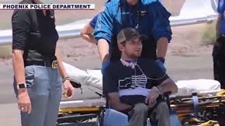 Phoenix police officer Tyler Moldovan returns home months after shooting screenshot 5