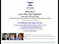 Let’s Rise Up Together from the USA to Israel