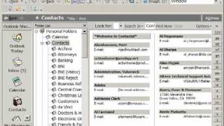 How to use Word 2002/2003 Mailmerge Wizard to print Avery Labels using Outlook Contacts