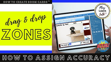 How do I assign ONE correct, draggable answer to my drop zone? | Boom Card™ Tutorial