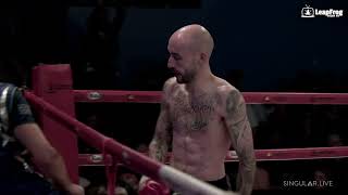 Shaun Ryan Vs Brandon Chilon Fight Highlights - WMO Pro-Super Bantamweight Muay Thai British Title