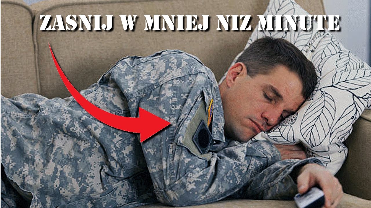 nie możesz zasnąć? Obejrzyj ten film (wojskowe sposoby)