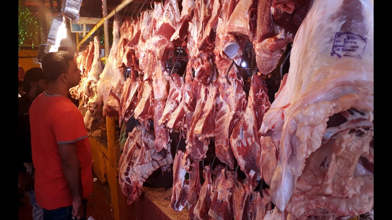Amazing BEEF Market I Beef & MUTTON Processing By Meat Butcher In Mohammadpur Krishi Market, Dhaka