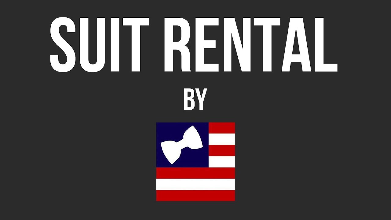 Suit Rental by National Tuxedo Rentals YouTube