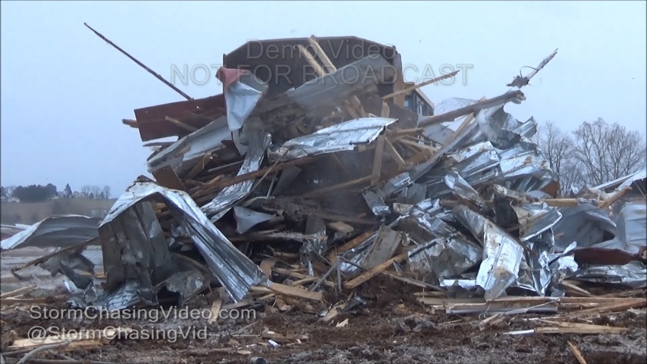 Gap, PA, EF2 Tornado Damage Clean Up - 2/25/2016
