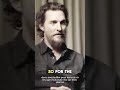 Matthew McConaughey Talks About Diet #shorts #matthewmcconaughey