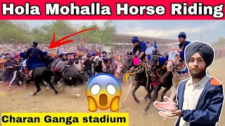 Anandpur sahib hola mohalla 2024 / Anandpur sahib hola mohalla house riding / charan Ganga stadium