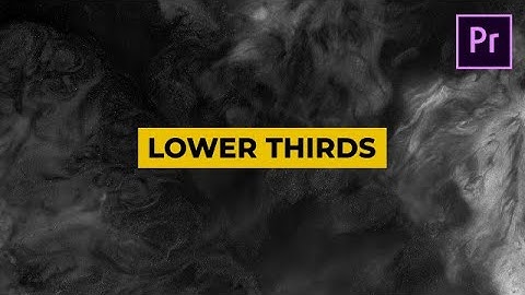 Auto Resize Lower Thirds Motion Graphics Templates
