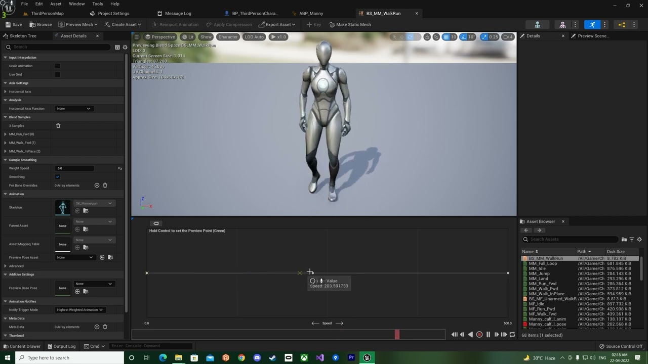 Unreal Engine 5 || Horror Game Part 1|| Project Setup & Going Over The ...