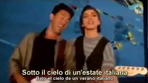 Edoardo Bennato Gianna Nannini - Un Estate Italiana -Subtitulado Inglés Español