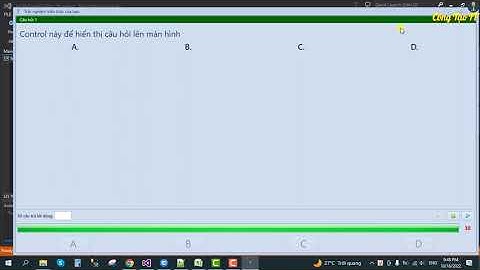 LẬP TRÌNH WPF C# || #130 - Code chức năng Bắt Đầu Chơi