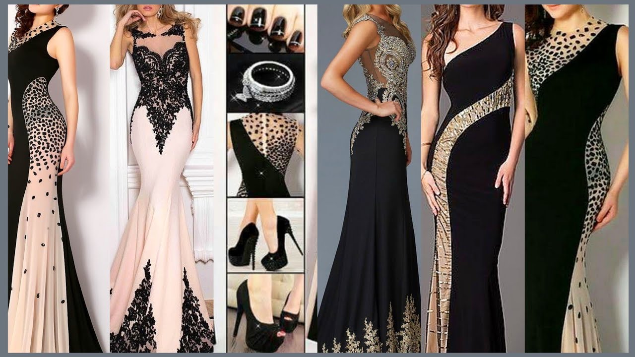 Elegant Champagne Lace Formal Evening Dresses Beaded Plus Size Long ...