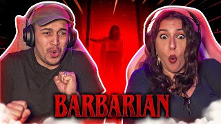 BARBARIAN (2022)  MOVIE REACTION - FIRST TIME WATCHING - REVIEW AND BREAKDOWN