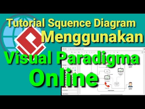 Tutorial Squence Diagram Menggunakan Visual Paradigma Online