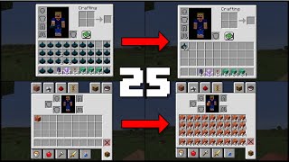 Minecraft - 25 Inventory Tips & Tricks