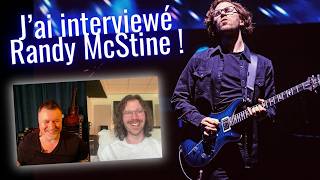 Jai interviewé Randy McStine, bien plus que le guitariste de Steven Wilson et cétait passionnant ! @chrismartinsmusician