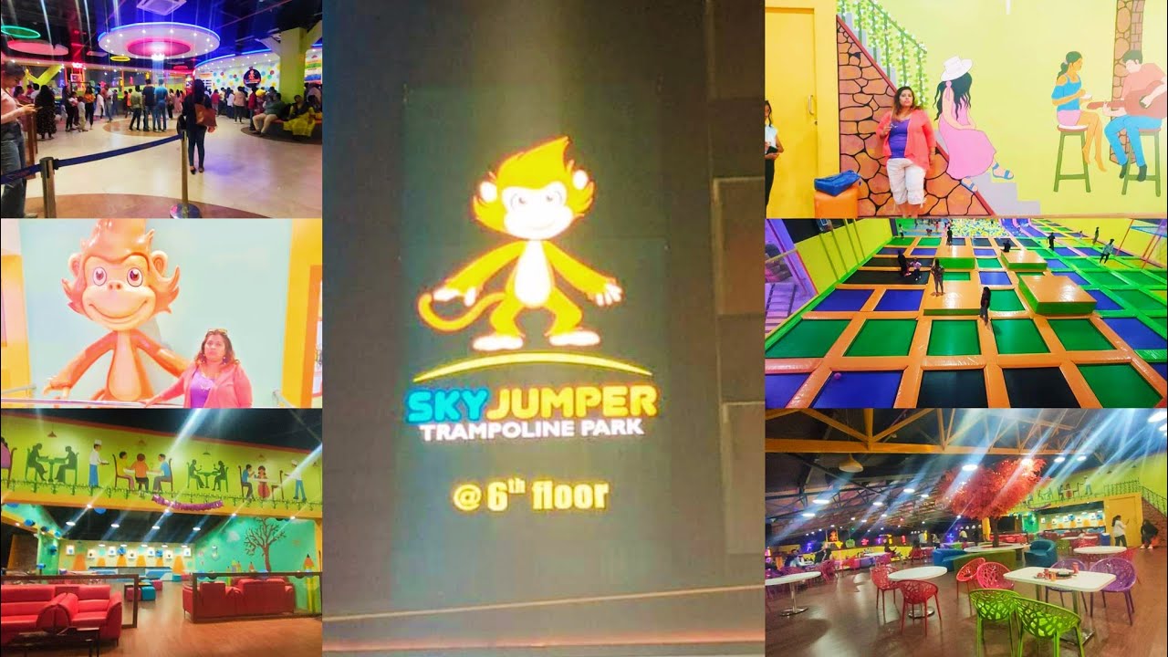 sky Jumpers 🐒☺️Garuda MallHappening placeTrampoline parkweekend