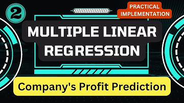 MULTIPLE LINEAR REGRESSION IN HINDI |  MACHINE LEARNING COURSE 2023 | Beginners