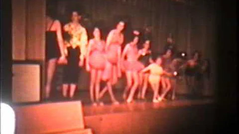 Gloria Reece Trotter Ballet Studio Recital 1960s