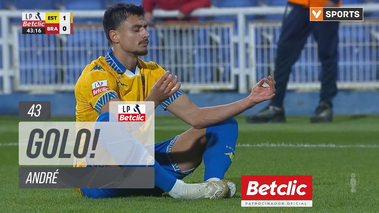 Golo André: Estoril (1)-0 Braga (Liga 25/26 #15)