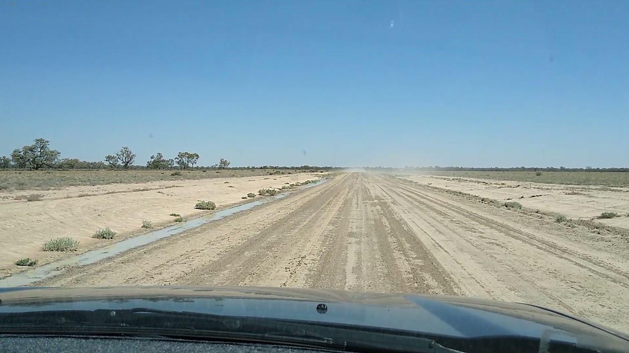 Wilcannia to Menindee track.