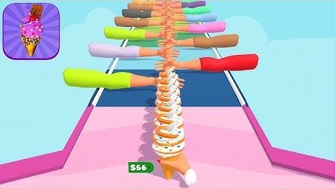 Ice Cream Stacker | MAX LEVEL HIGH SCORE Moblie Game Gameplay Android, iOS #6