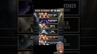 Which WWE retirement hit you the most #wwe #johncena #brocklesnar #ajstyles #wweshorts #fyp #shorts