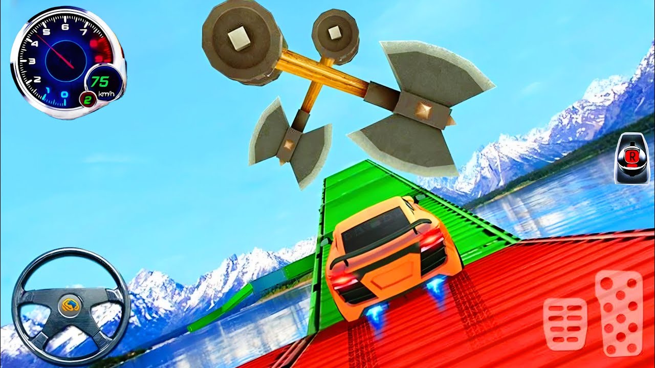 Impossible Car Racing Simulator 2024 - NEW Sport Car Stunts Driving 3D ...