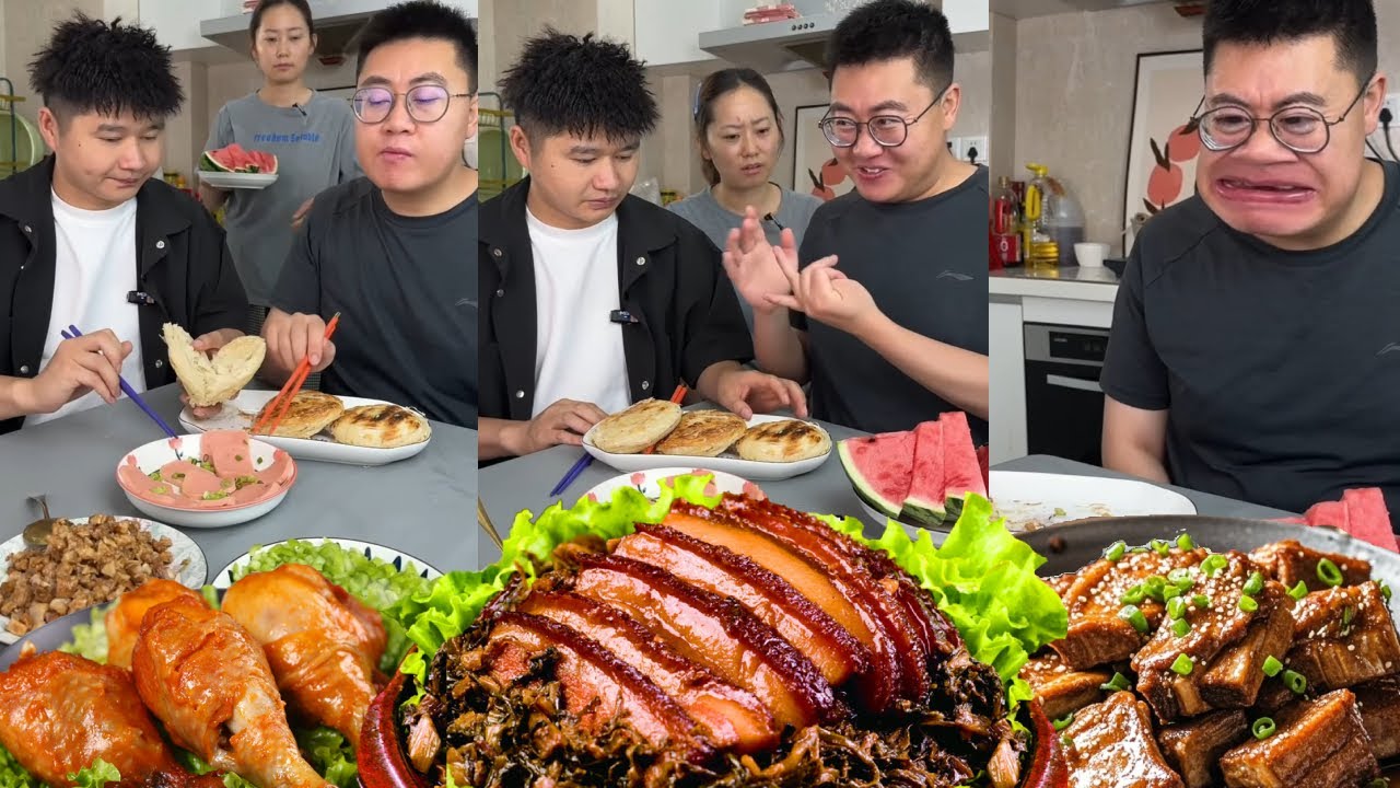 小气哥哥不让弟弟吃菜，妈妈假意让他吃烧烤，其实电话根本没打通【林小志】