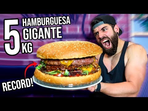 Video: La hamburguesa más grande del mundo