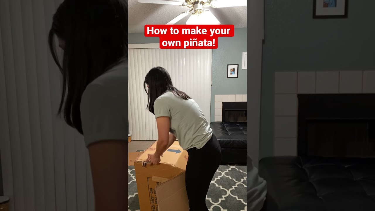 How to make your own piñata || watermelon piñata || DIY birthday prep