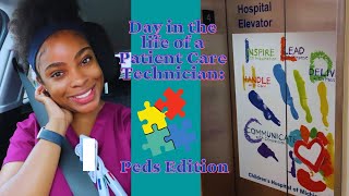 PATIENT CARE TECHNICIAN (PCT) DAY IN THE LIFE | PEDIATRIC FLOAT PCT/CNA