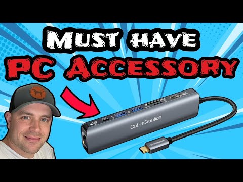 This Is A Must Have PC Accessory - CableCreation 7-in-1 USB-C Hub