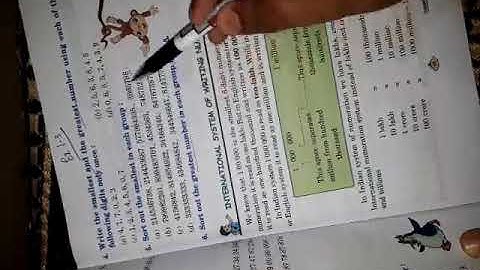 Icse class5 Maths Ch1Large numbers ex1.3(Q5-6)