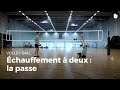 Echauffement à deux : la passe | Volley-Ball