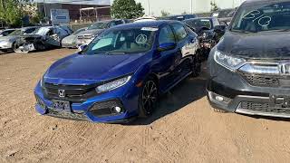 Крутой Honda Civic с аукциона copart отправляется клиенту в Россию