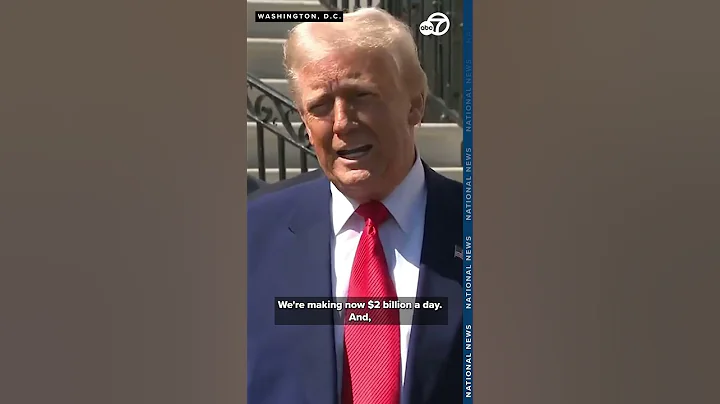 President Trump on raising tariffs on China, pausing taxes on other countries