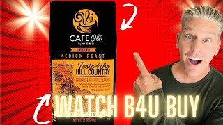 H-E-B Cafe Ole Taste Of The Hill Country Ground Coffee (Vanilla Cinnamon) | BEST Coffee! |